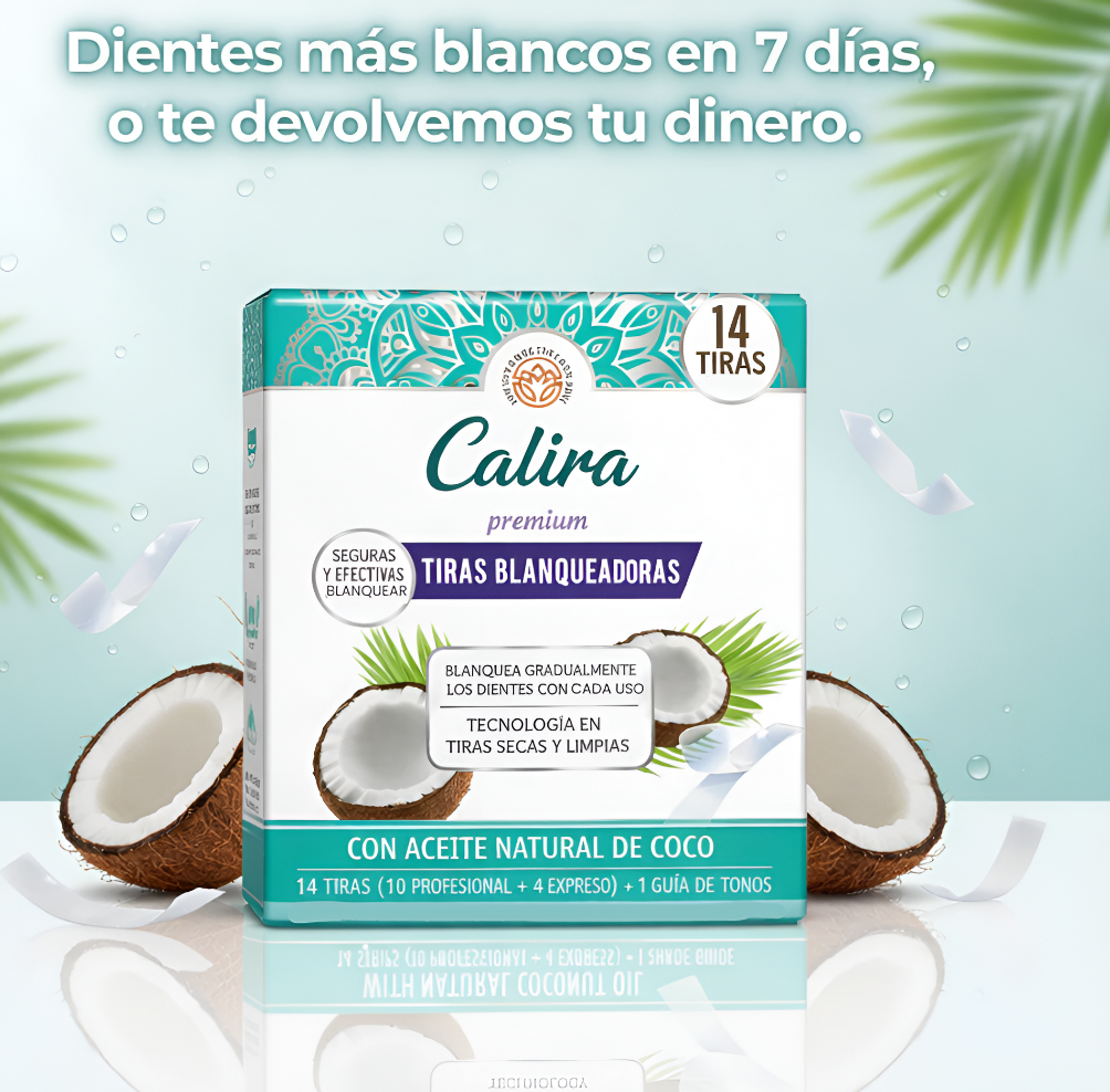 Tiras Blanqueadoras Calira+